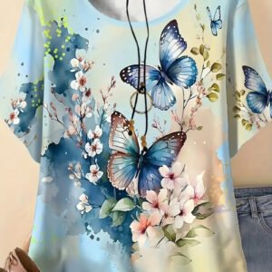 3D Print Casual Tee for Everyday Wear