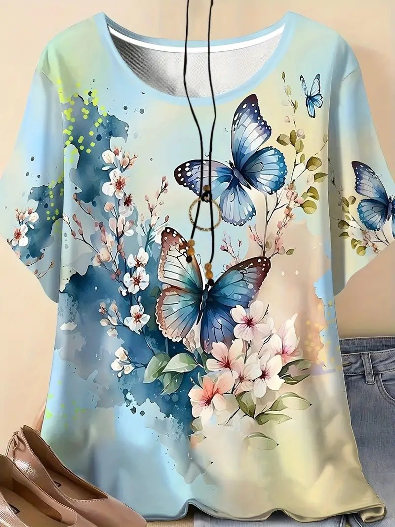 3D Print Casual Tee for Everyday Wear