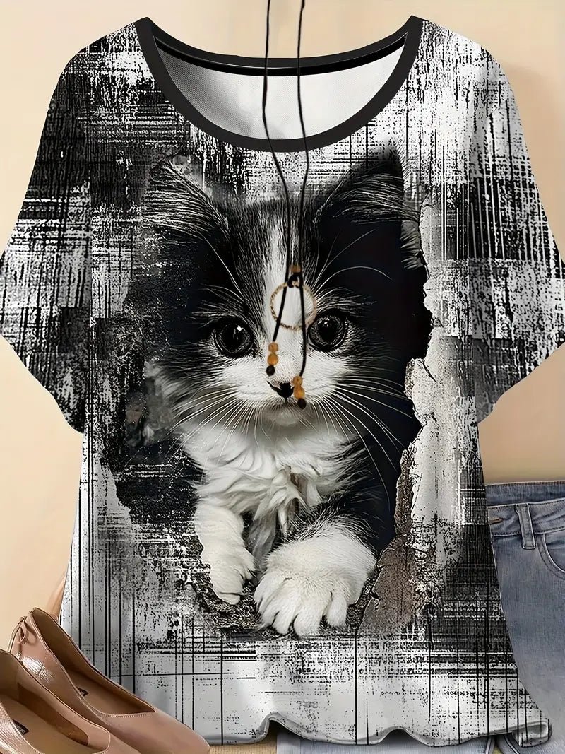 3D Print Casual Tee for Everyday Wear