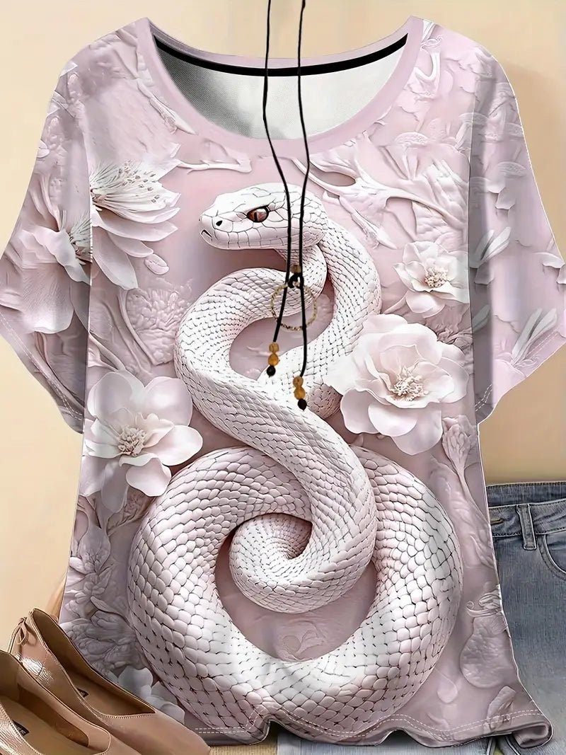 3D Print Casual Tee for Everyday Wear