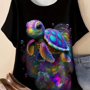 3D Print Casual Tee for Everyday Wear
