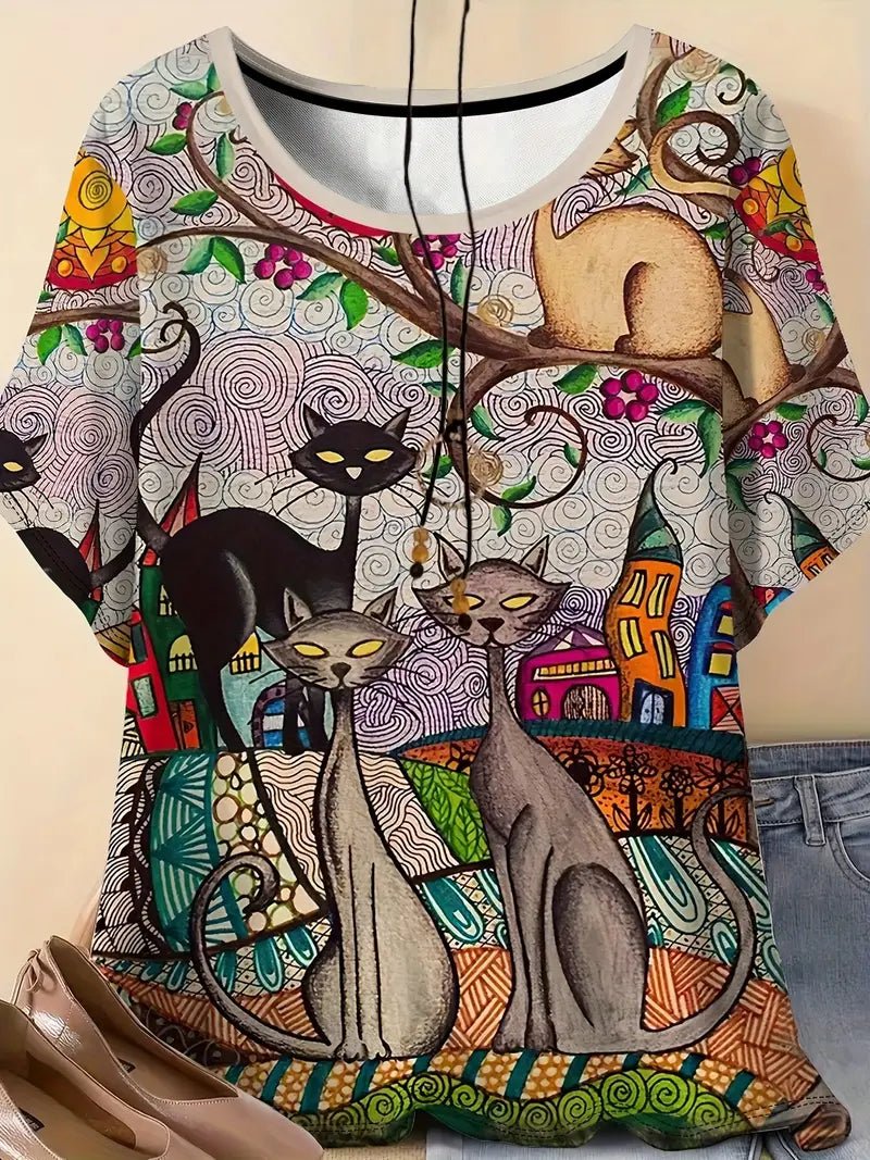 3D Print Casual Tee for Everyday Wear