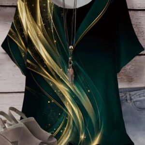 3D Print Casual Tee for Everyday Wear