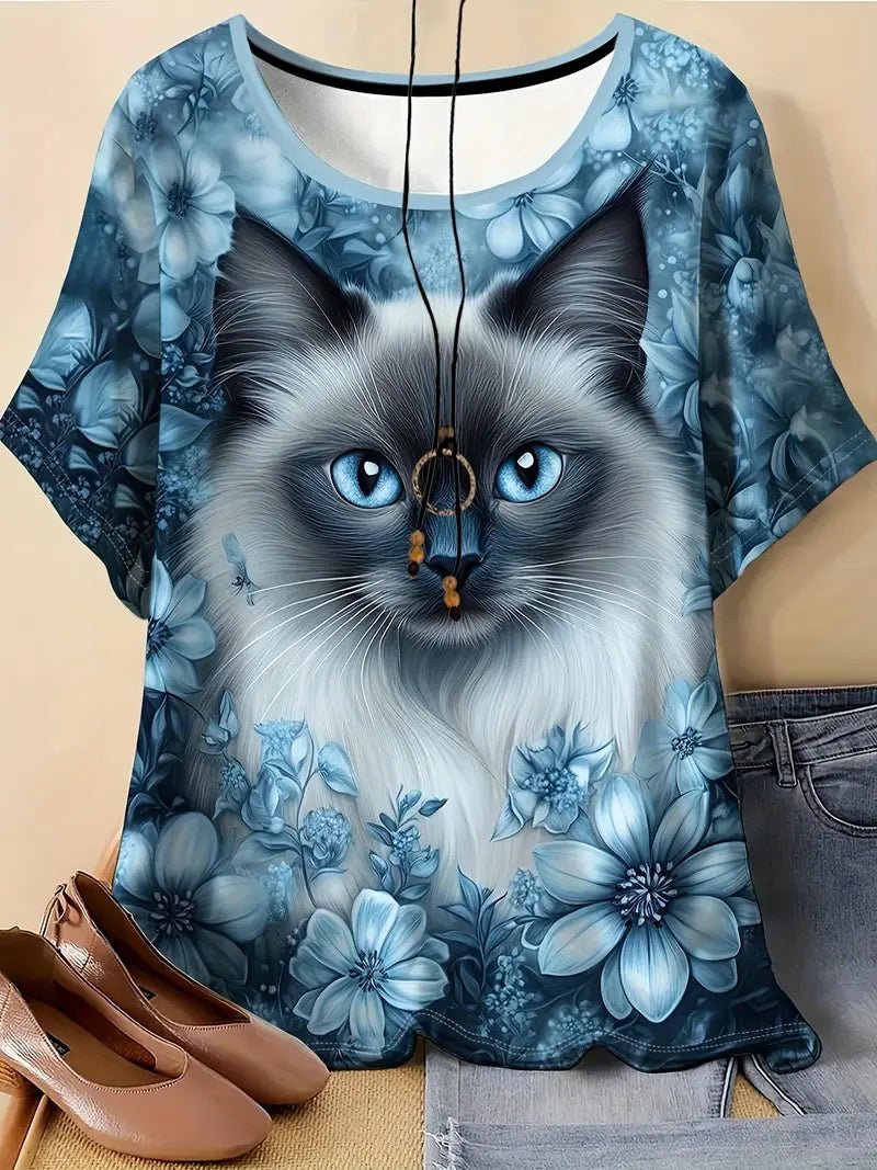 3D Print Casual Tee for Everyday Wear