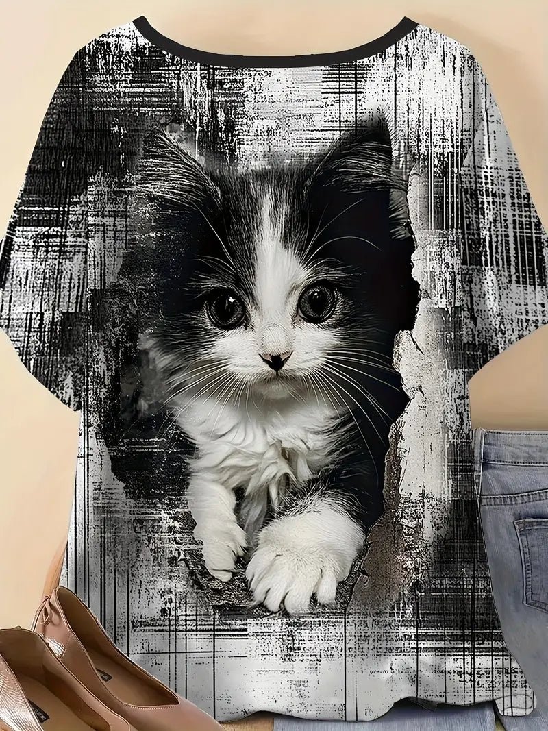 3D Print Casual Tee for Everyday Wear - Image 2